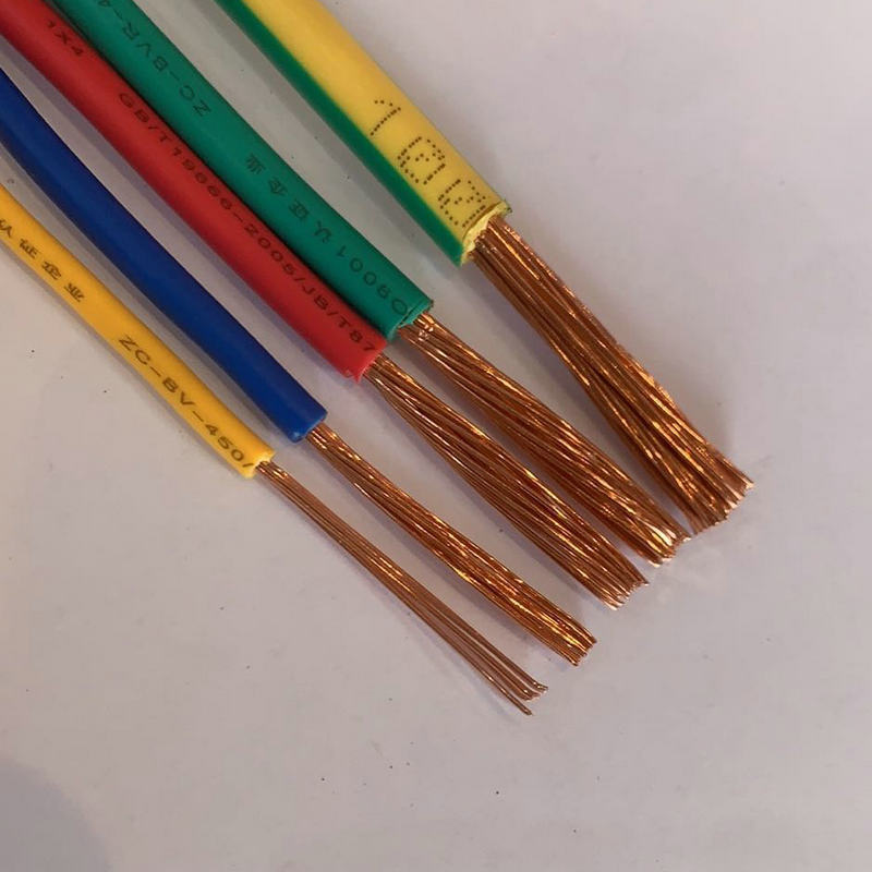 批发新兴bvr1.5 2.5 4 6平方家装电线 铜芯国标单皮多股电线电缆