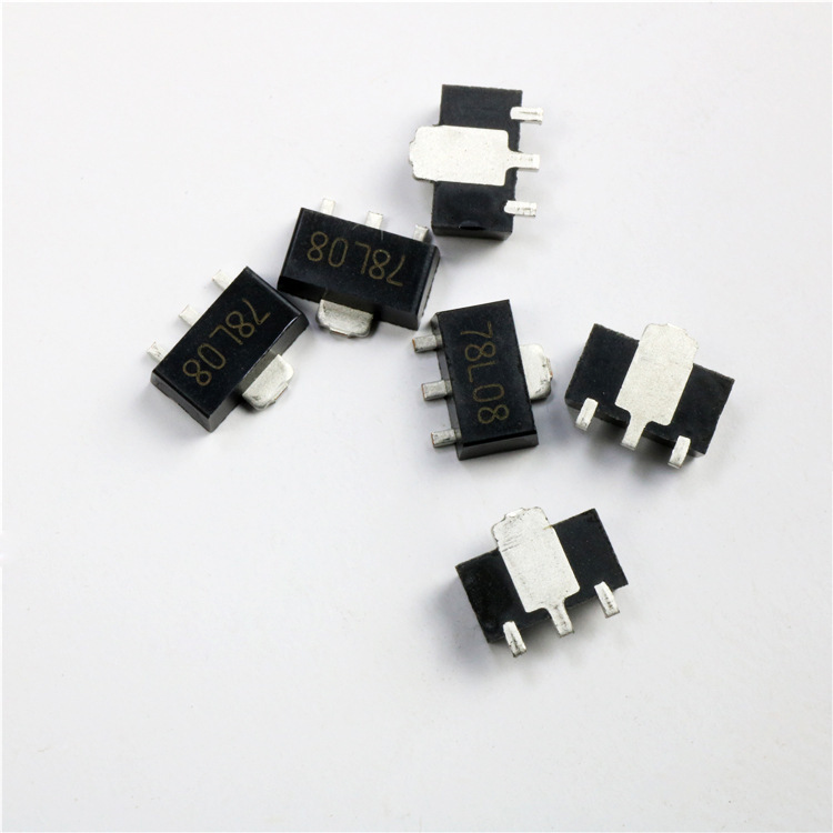 三端稳压管cj78l08 sot-89 稳压电路管