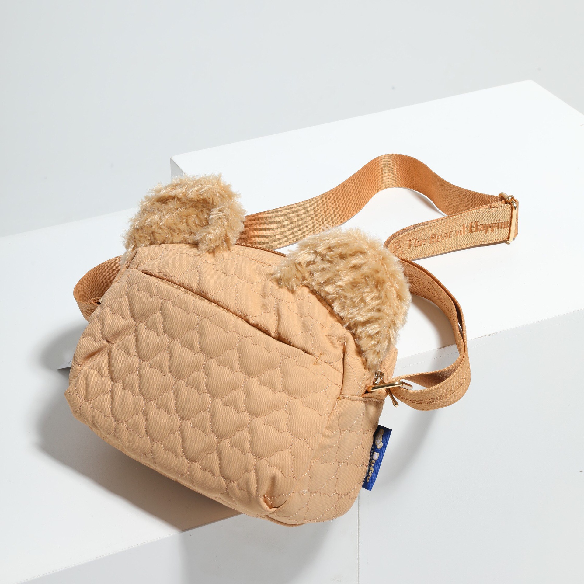 日系达菲熊duffy雪莉菲may毛绒耳朵造型斜挎包单肩包闺蜜包优惠