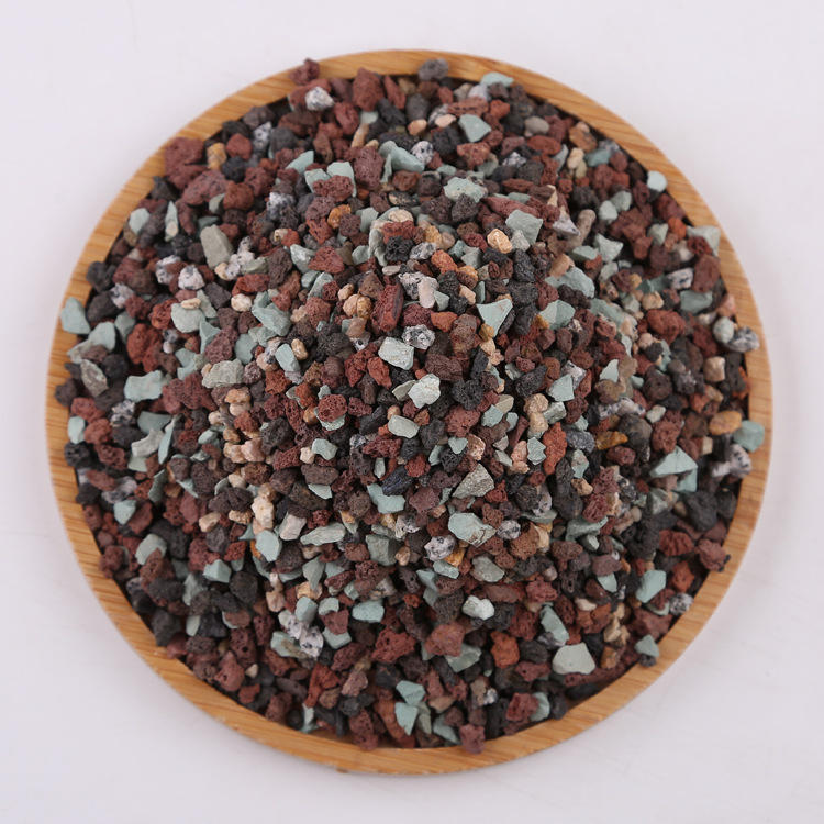 虹彩石 又名彩虹石 多肉植物专用 含控释肥颗粒 颗粒铺面种植拌土