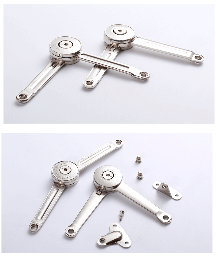 任意停橱柜门支撑杆 机械橱柜衣柜支撑杆 上翻门锌合金随意停