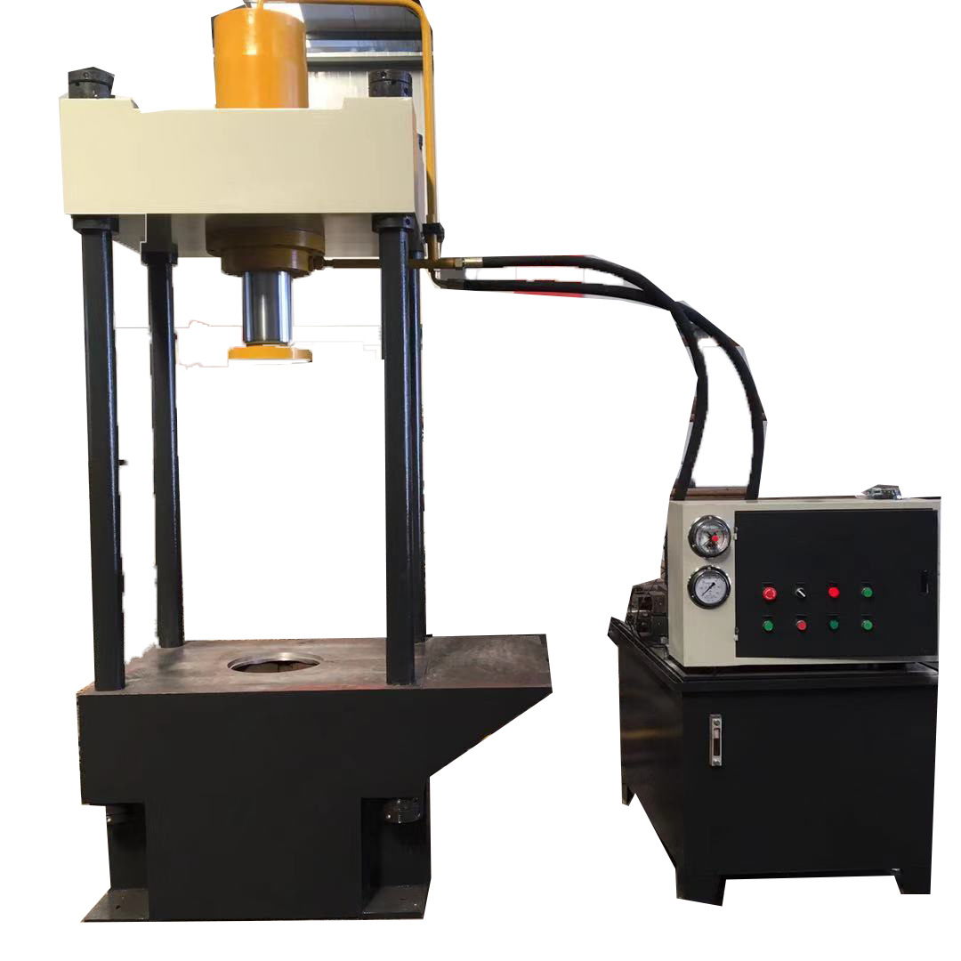 一海供应3280吨两梁四柱液压机机械维修轴承装压元钢校直