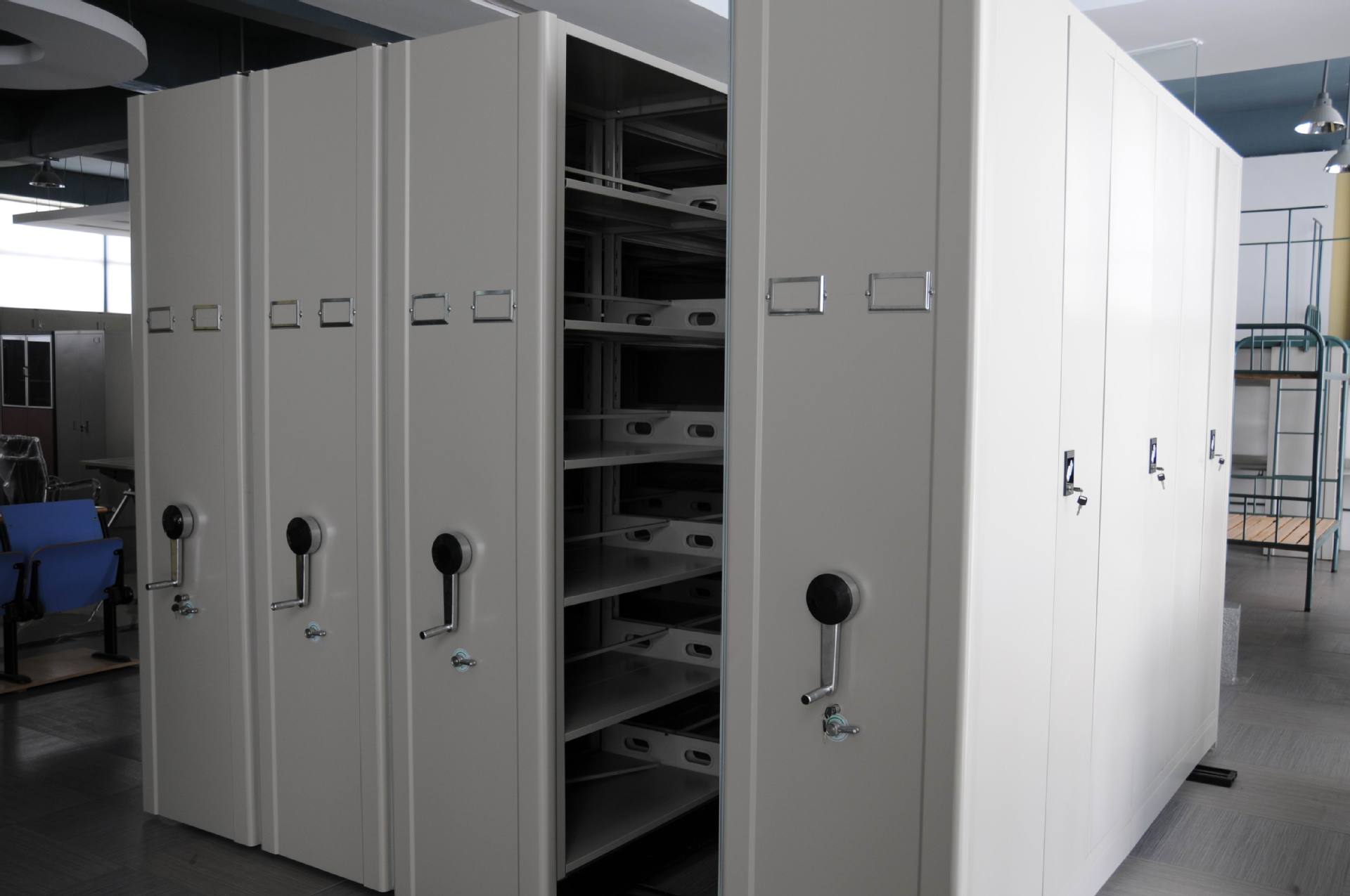 江苏密集架移动档案柜密集柜手摇轨道钢制文件柜均可定制厂家直销