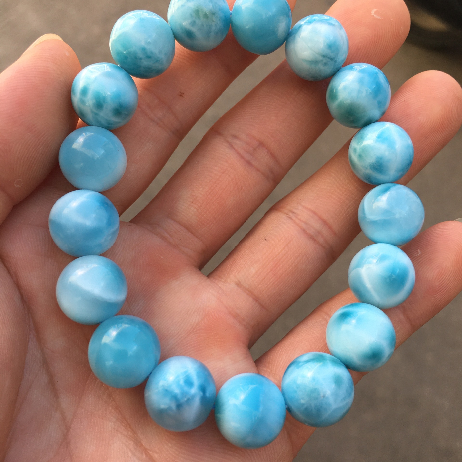 海纹石单圈手链