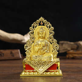 新款直销双面观音汽车车内饰品摆件佛像中控台保平安男车载装饰品