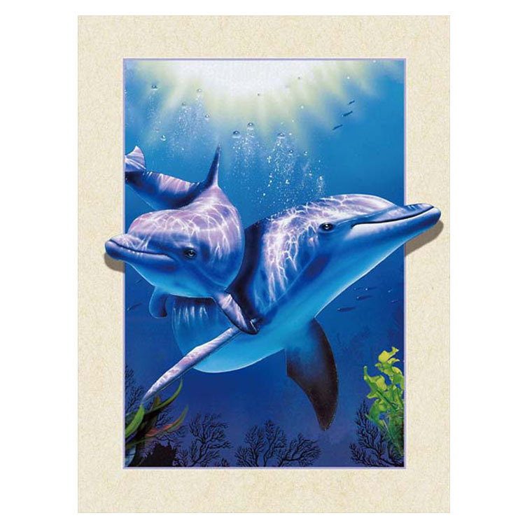 魔水晶立体画5d三维立体画装饰画地摊货源跑江湖动感画