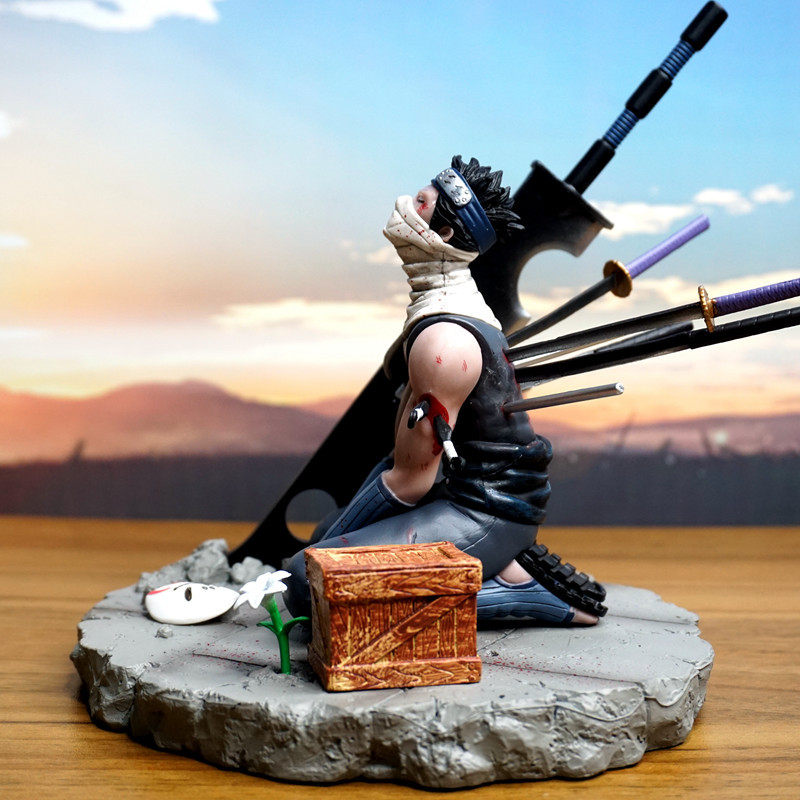 动漫批发 火影忍者 雾影鬼人 gk 桃地 再不斩手办 景品雕像 盒装