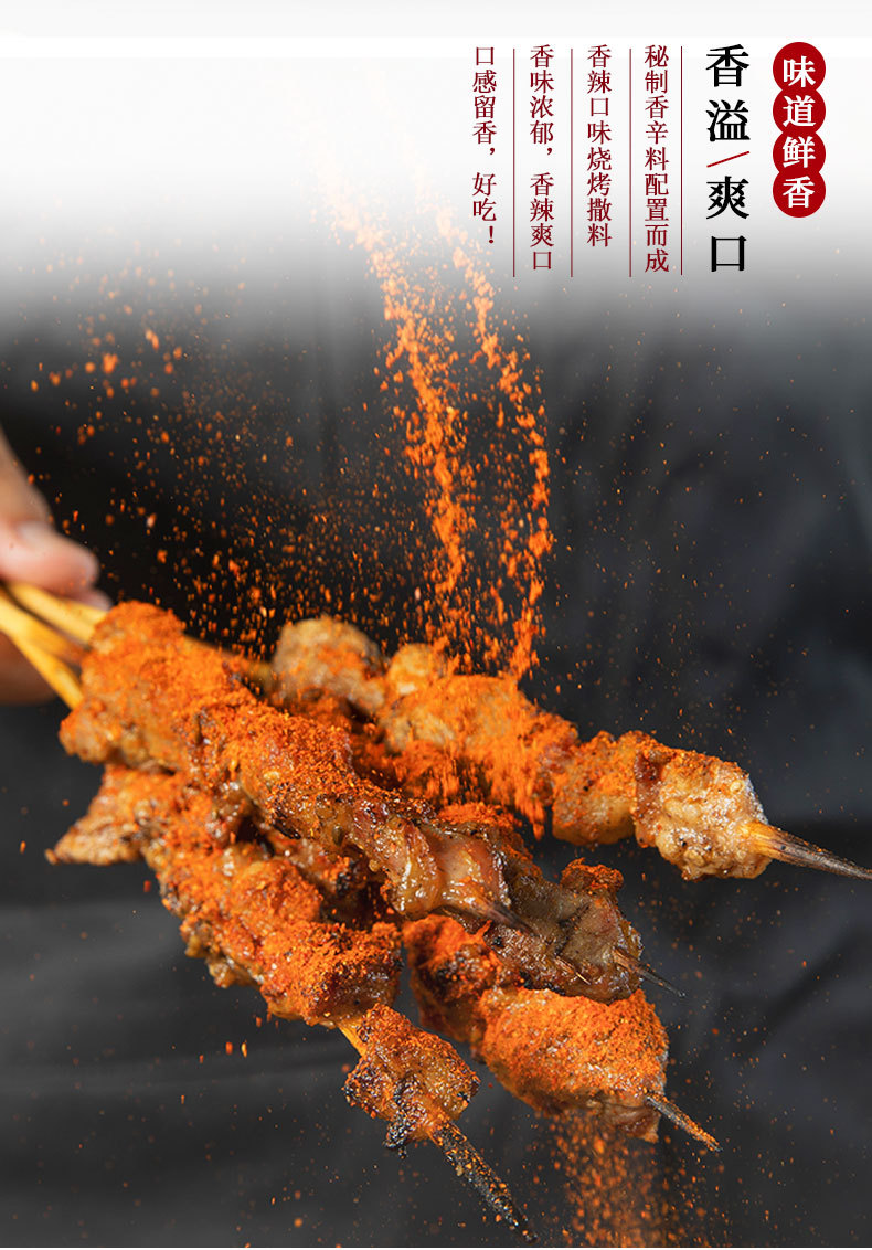 山东烧烤撒料厂家批发零售烤肉烧烤料羊肉串调味料烧烤撒料蘸料