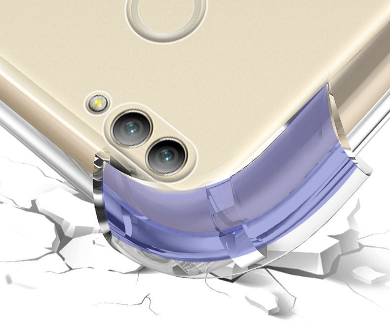 适用nova2手机壳pic-al00气囊防摔软壳pic-tl00全透明硅胶保护套