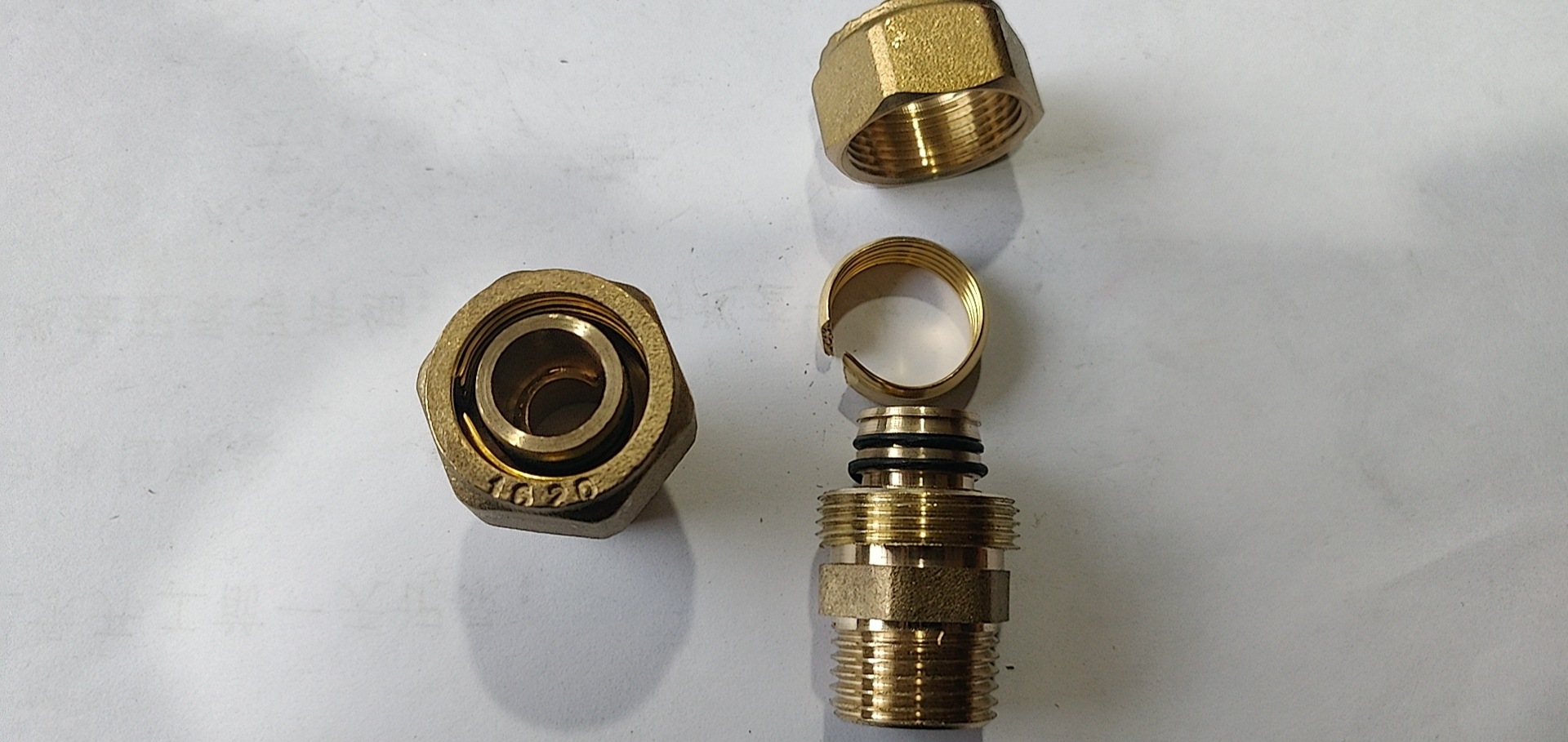 热水器1620铝塑管配件铜接头内牙直接