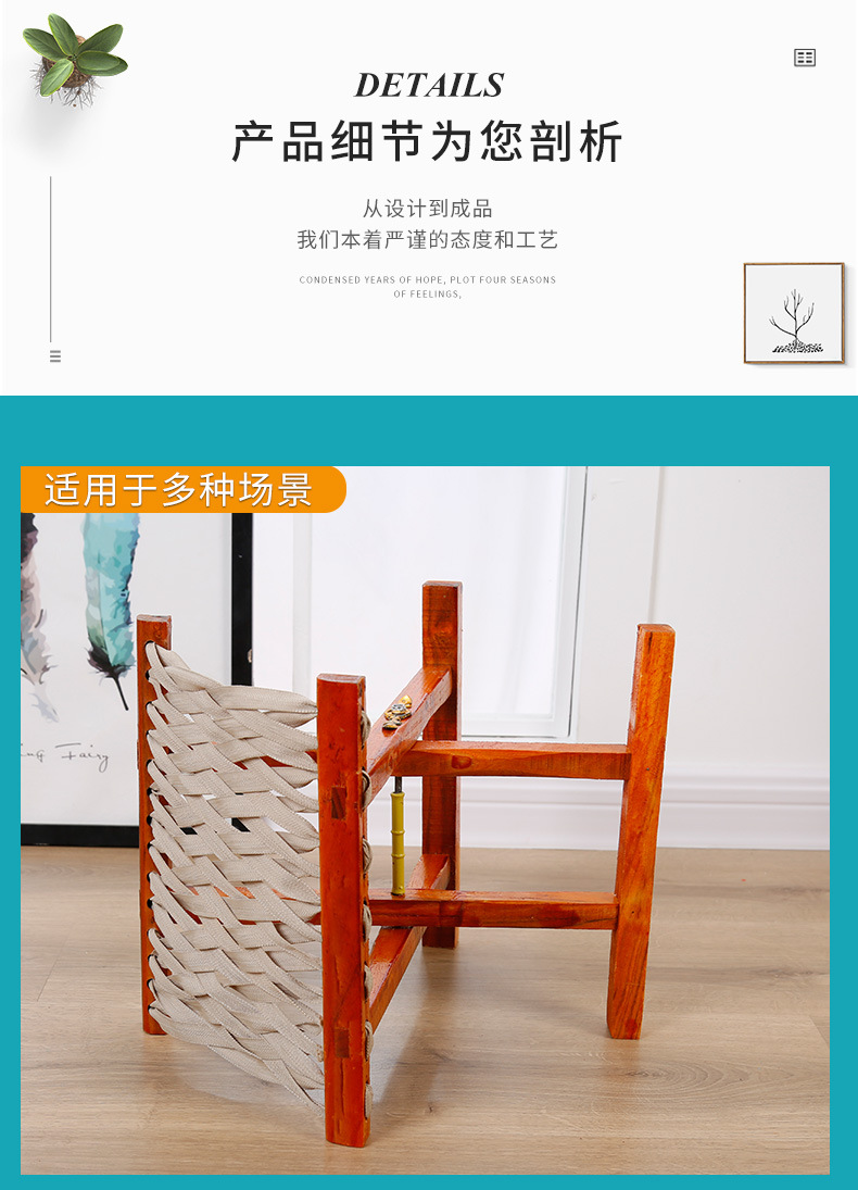 木质便携式折叠马扎 休闲马扎户外垂钓马扎军训马扎40家用马扎子