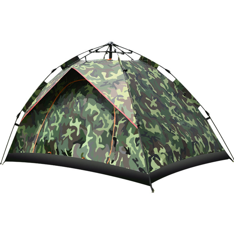 Outdoor Supplies Beach 3-4 People Travel Double-Layer Automatic Tent Camping Outdoor Tent Double Camping Tent