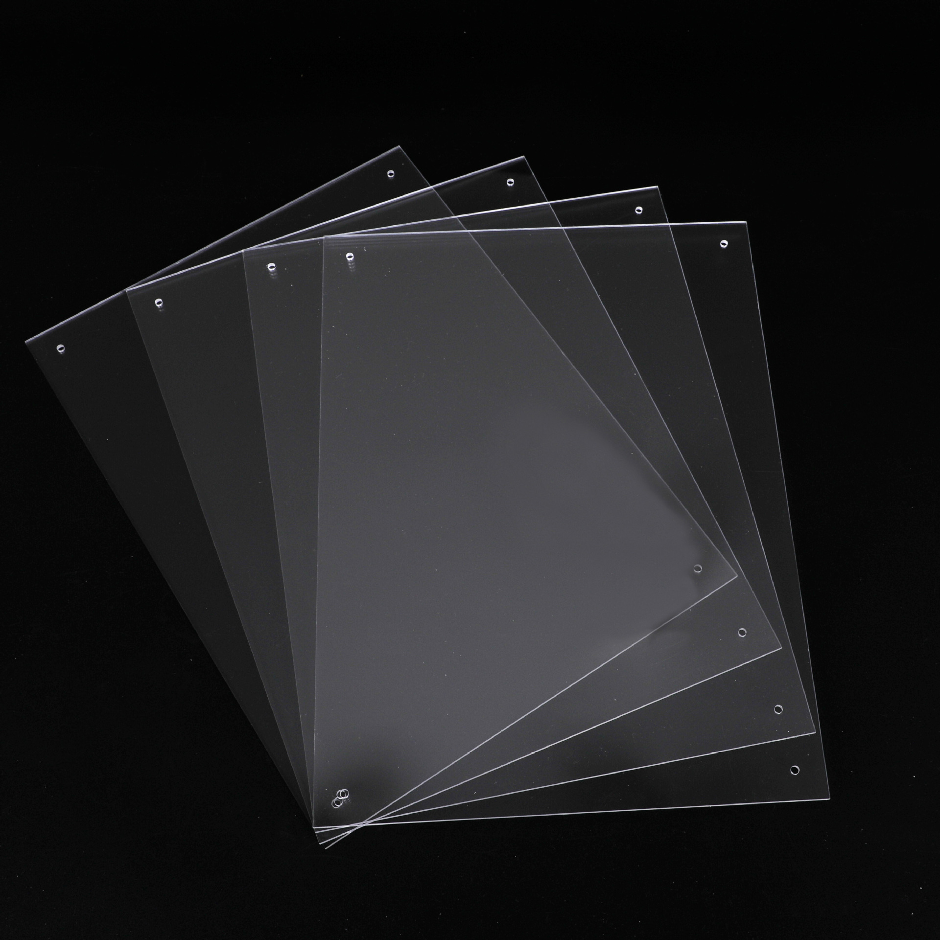 定制做亚克力广告牌挂墙制度板透明夹板有机玻璃夹画板展示牌