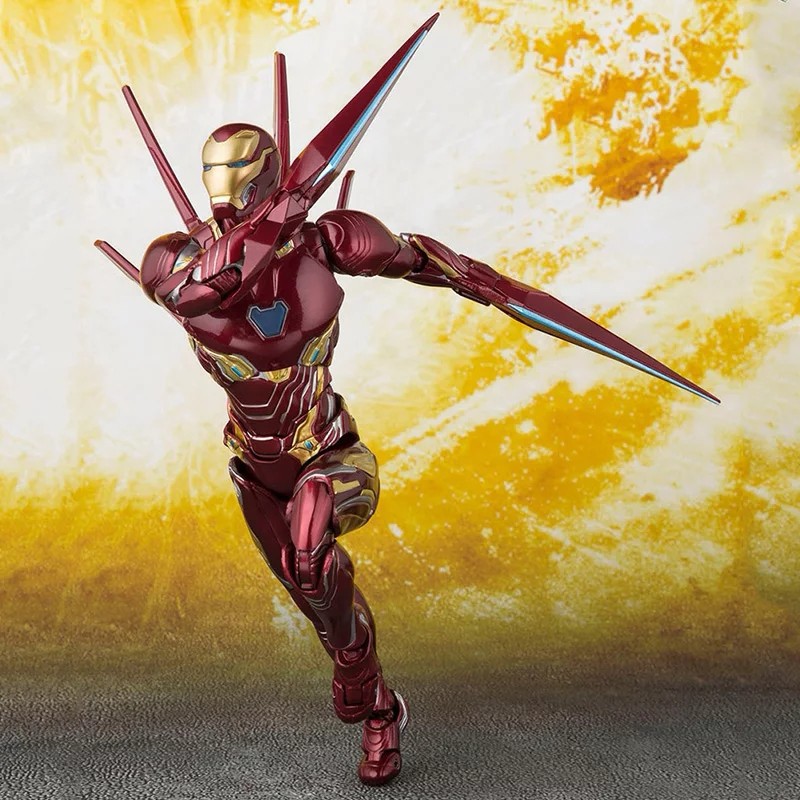 复联3手办wd钢铁玩具侠mk50手办模型可动版人偶玩具批发