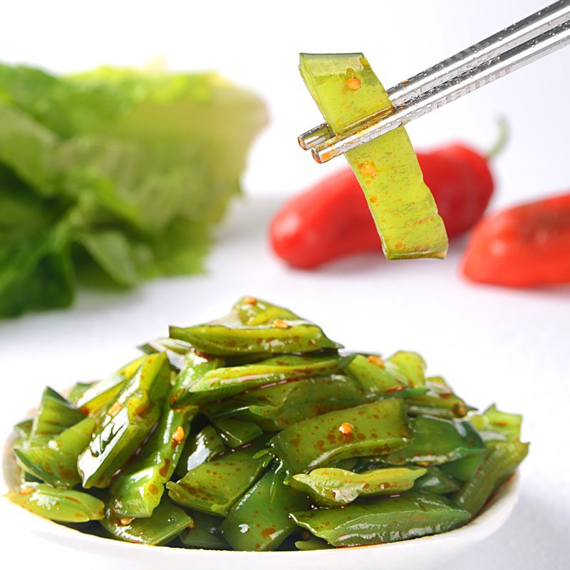 【一件代发】调味裙带菜梗段即食海白菜即食香辣梗段205克/袋