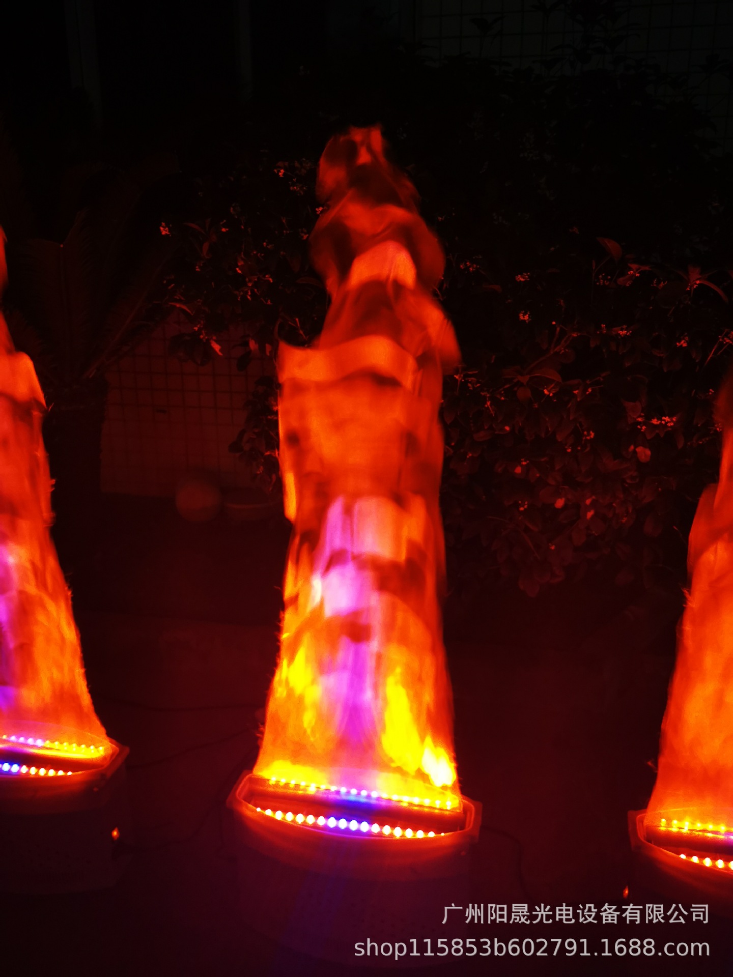 舞台仿真火焰灯led庆典火柱机ktv喷火机炉舞台灯光仿真篝火晚会灯