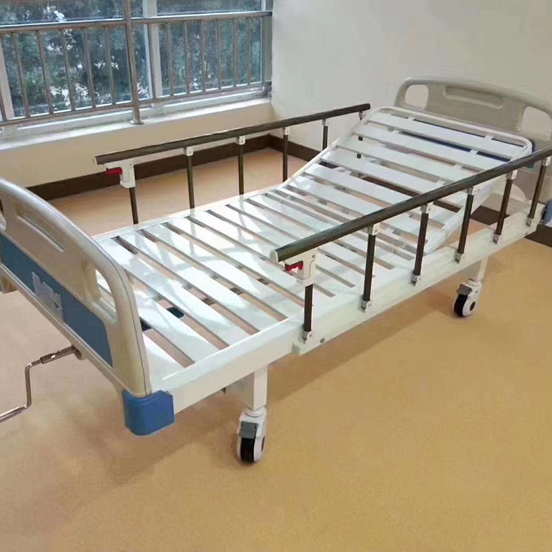 医院病床老人护理床家用家庭医用侧翻身床医疗床养老院双摇护理床