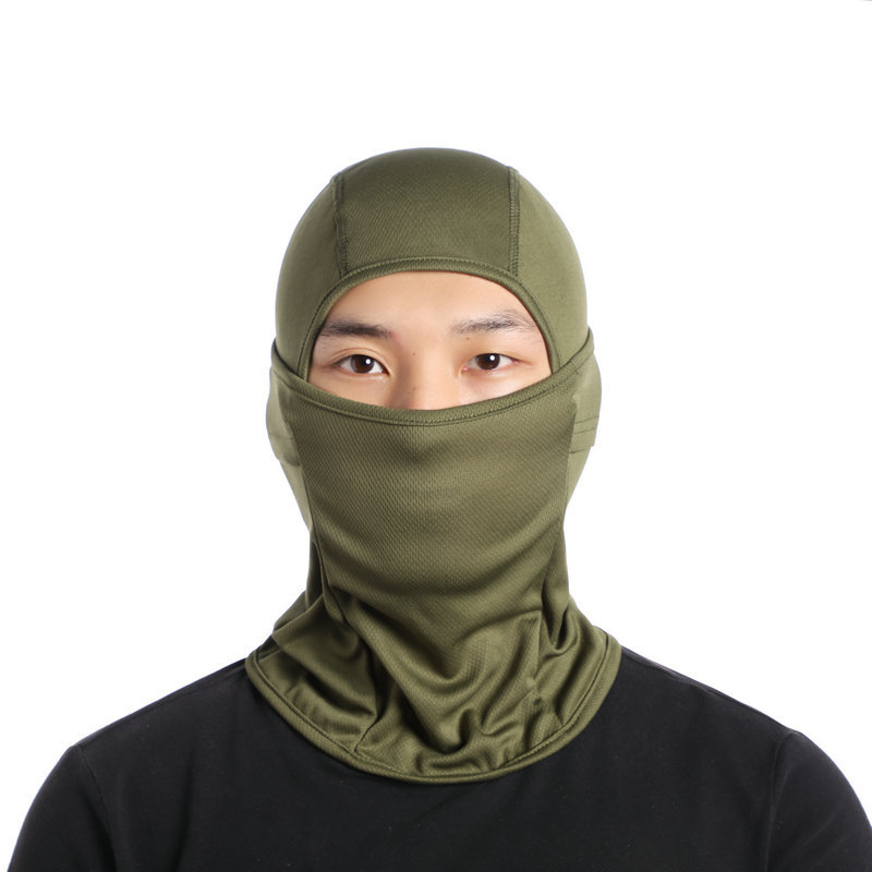 Wholesale Outdoor Dustproof and Sun Protection Mask Camouflage Bionic Headgear Cycling Fishing Full Face Breathable Neckerchief Cover Face Care