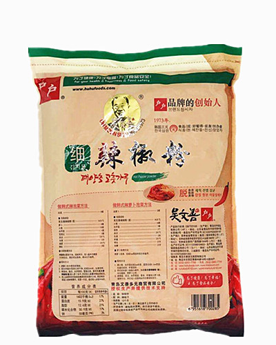 包邮韩国风味吴文善户户细辣椒粉1kg/袋韩国泡菜料理专业调料