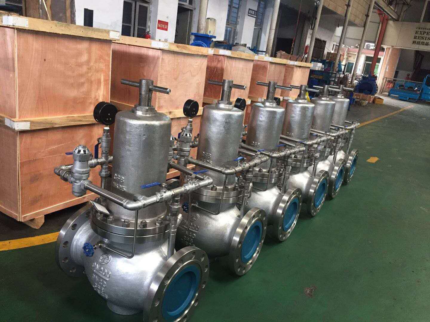 zja46h-16c活塞式水力自控安全泄压阀6寸dn150活塞式泄压阀dn250