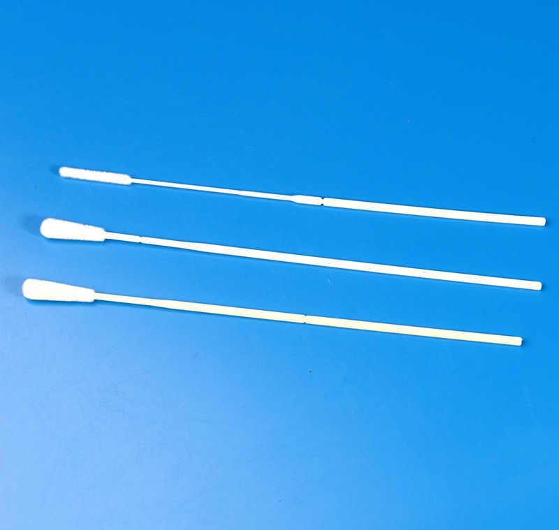 植绒咽拭子咽喉拭子植绒拭子采样拭子一次性拭子