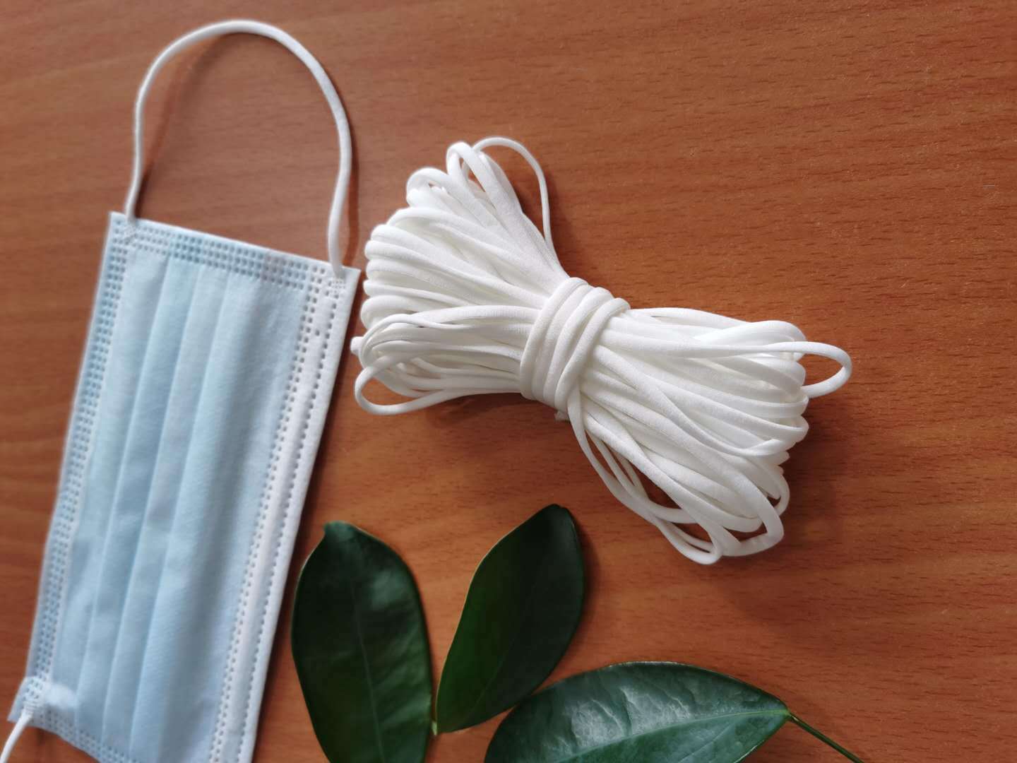 厂家直营口罩绳255mm松紧带高弹弹力一次性耳带调节绳n95口罩带