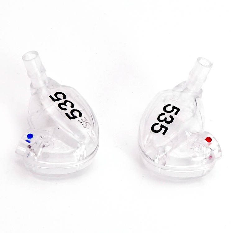 透明耳机壳se535耳机壳DIY SE846动铁耳机外壳耳机喇叭配件