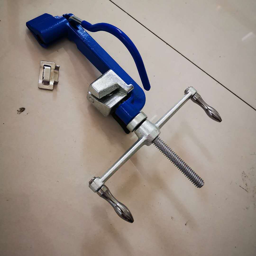 天津304不锈钢打包卡扣 金属捆扎不锈钢带316牙型带齿打包扣