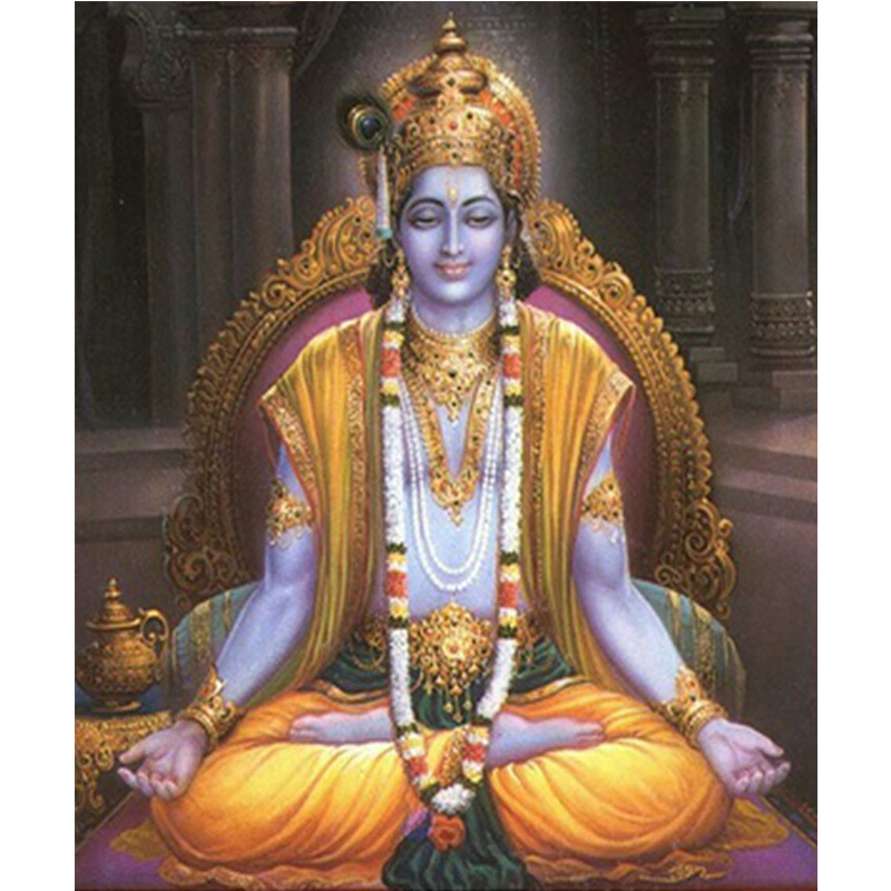 客厅十字绣佛教 5d钻石画满钻欧美外贸新款可定制厂家批发