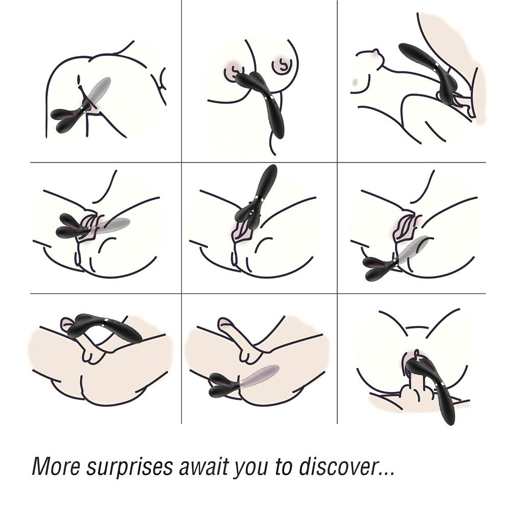 y型三叉震动棒女用自慰器振动棒usk-w04 y-wand亚马逊货源批发