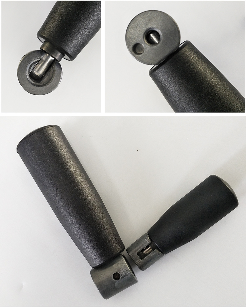 尼龙内藏可折摇手柄摇柄曲柄机床用可调位紧定手柄木工印刷机械用