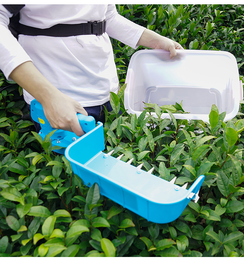 充电式单人采茶机器茶叶修剪神器小型电动无刷手提自动采摘彩锂电