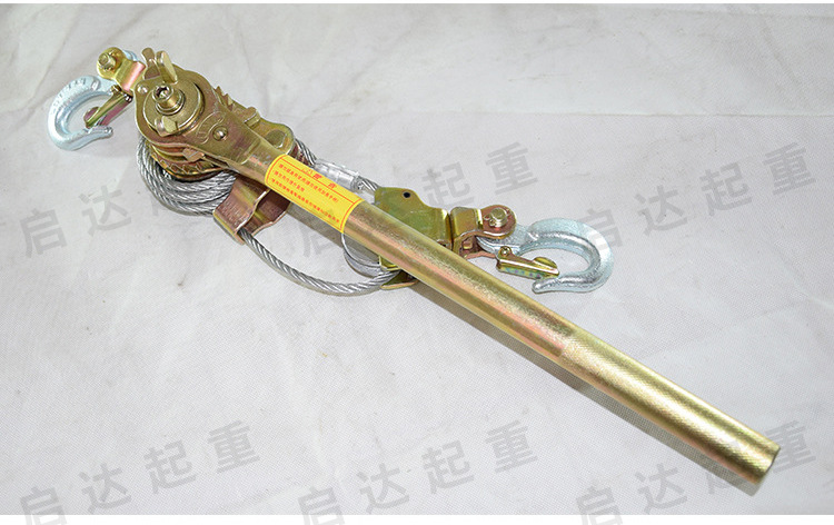 日式紧线器电工电线拉紧器多功能手动双钩1吨收紧器钢丝绳拉紧器