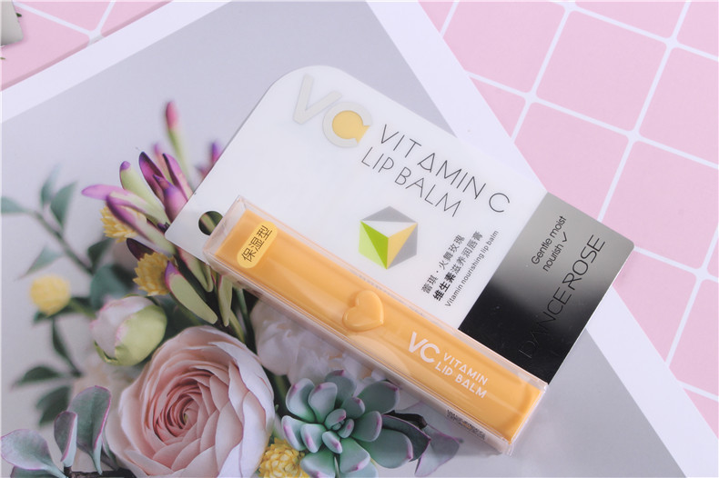 蕾琪 火舞玫瑰 滋养润唇膏 四款可选 dr0918