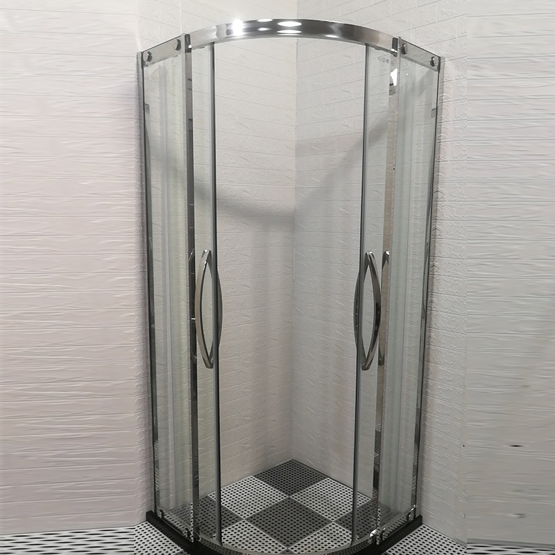 304不锈钢弧形淋浴房独立卫浴隔断 淋浴屏风浴室隔断 简易淋浴房