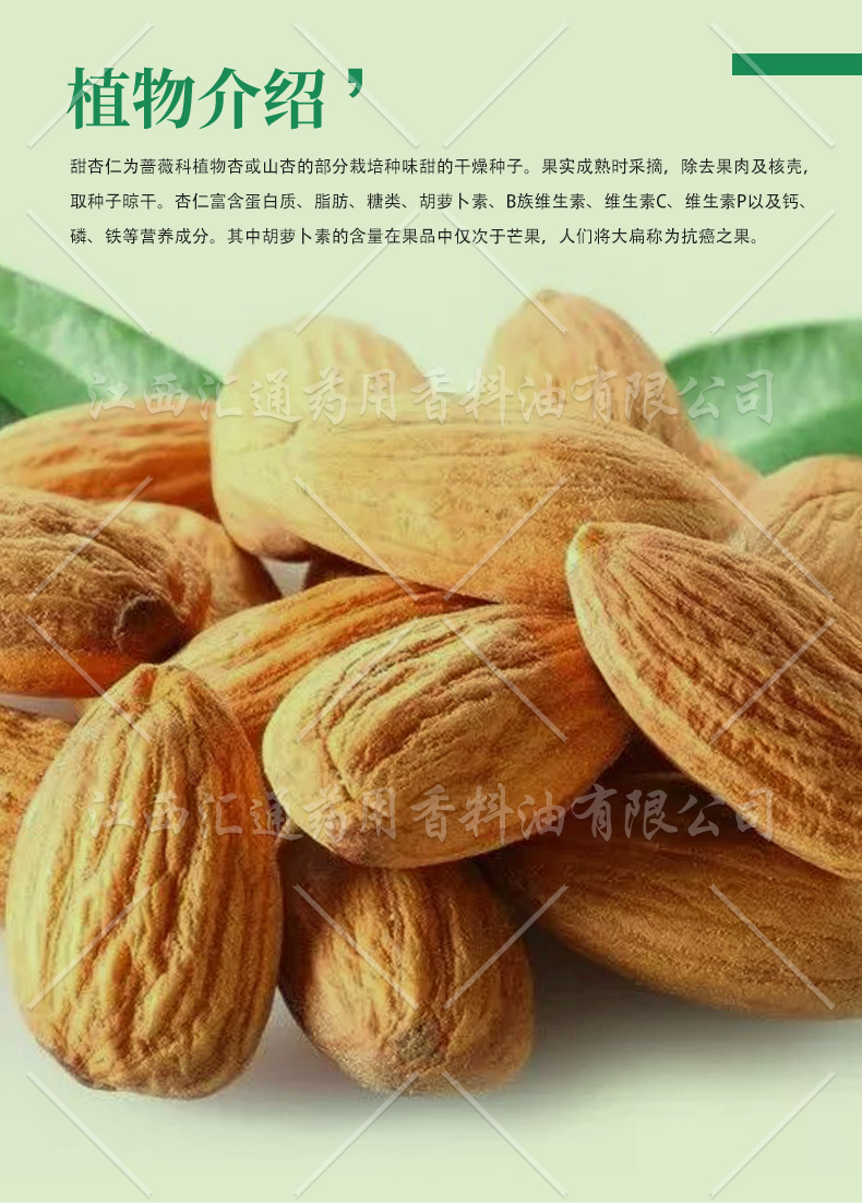 厂家批发零售 甜杏仁油 sweet almond oil 杏仁油