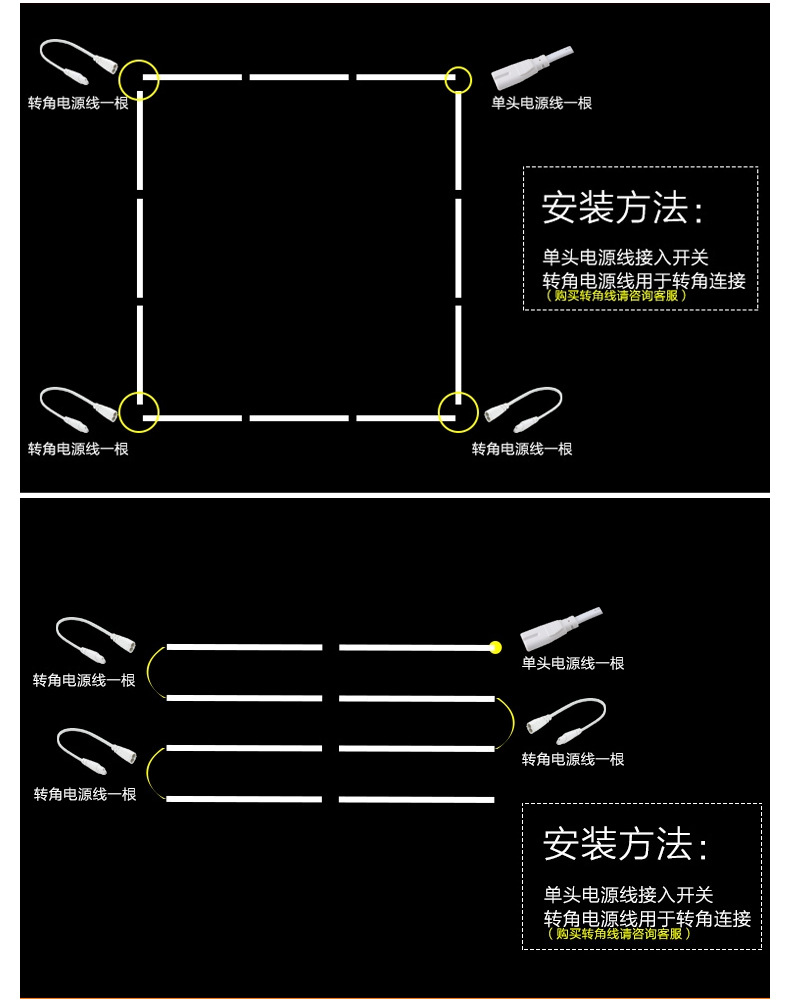 fsl佛山照明led灯管t5一体化灯管全套精工无影系列1.2米日光灯管