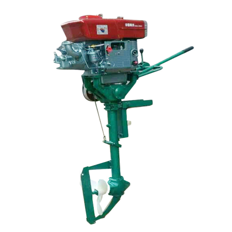 广东惠州市柴油船挂机四冲程新款挂桨机渔船螺旋桨柴油机