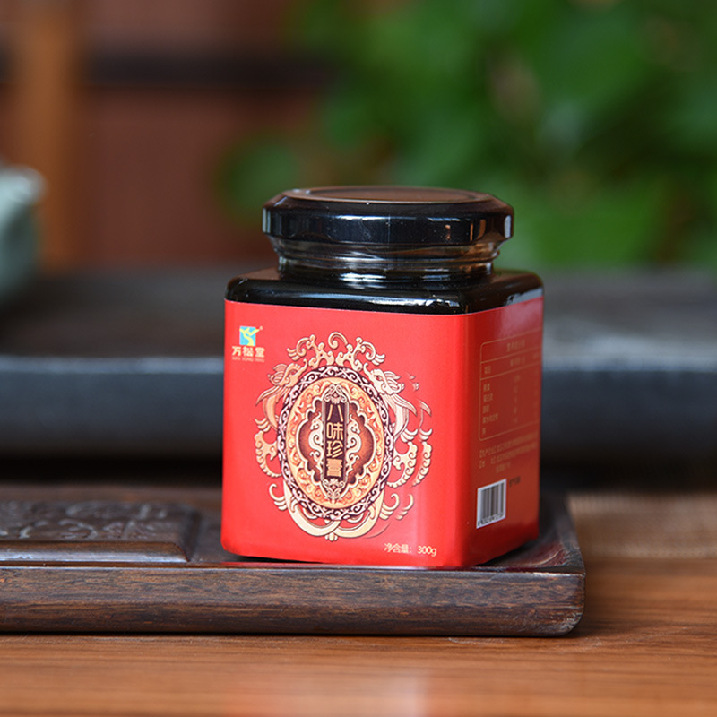 阿胶八味珍膏女人膏黄精龙眼人参阿胶膏滋非处方药食同源代加工