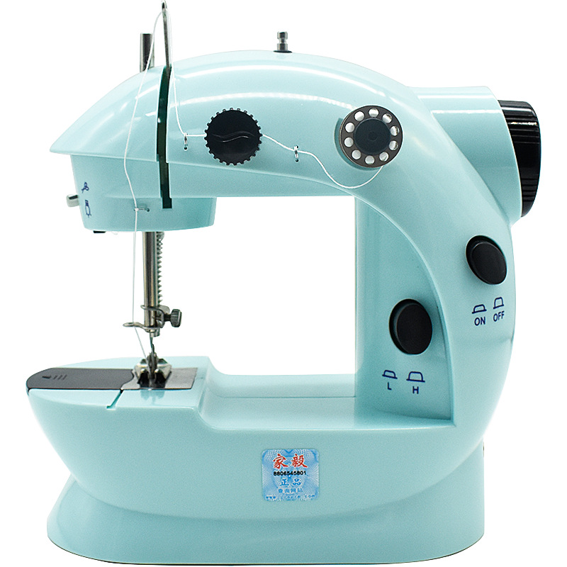 Jiayi 202 Sewing Machine Household Electric Manual Small ABS Plastic Cross-Border Amazon Mini Sewing Machine