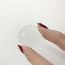 工厂定制 厚1.2mm蓝宝石玻璃镜面 手蓝宝石玻璃手表镜片