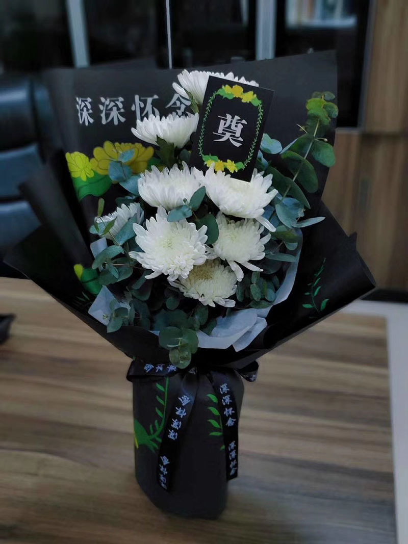 40张祭祀卡片奠字卡片深深怀念卡片鲜花包装材料用品上坟扫墓卡片