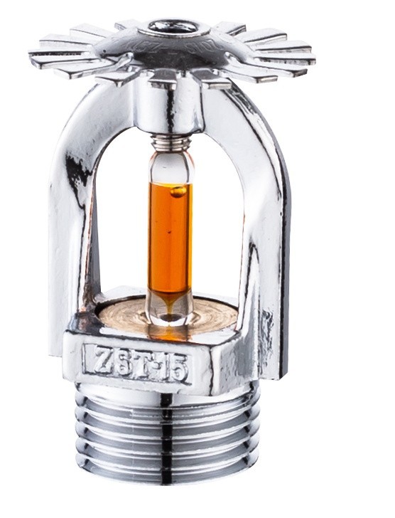 广渤消防141度消防喷头喷淋头烟道厨房桑拿房高温喷淋头141℃下喷