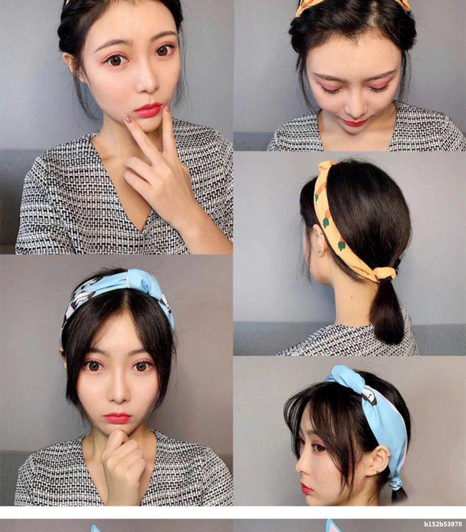 中餐厅赵丽颖杨紫同款发带女绑发飘带头绳网红马尾麻花辫丝巾发饰