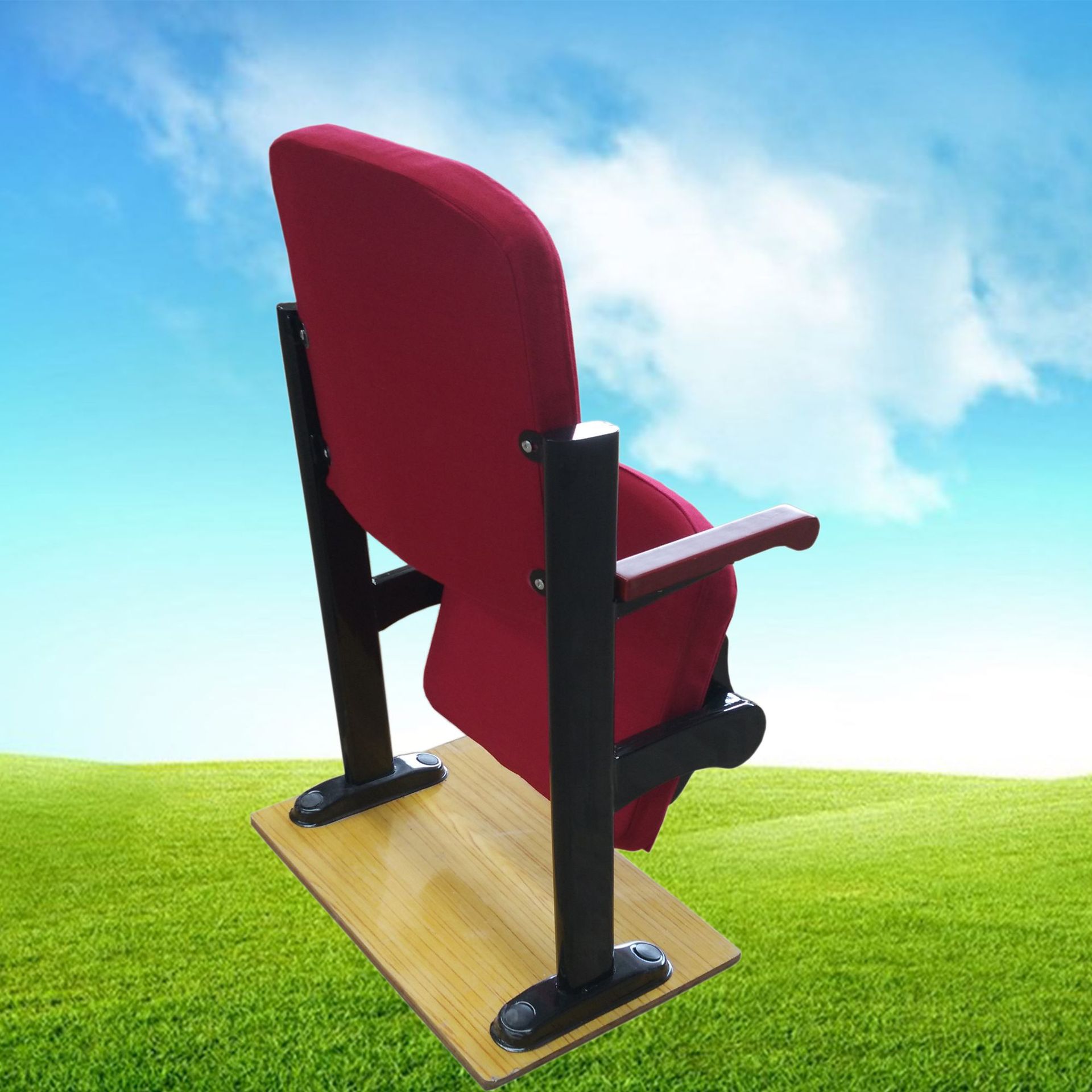 厂家直供加厚软包阶梯教室排椅 礼堂椅 会议椅 学生排椅 联排椅