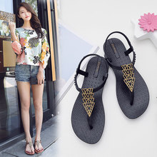 Lady Sandals  seaside beach slipper shoes波西米亚凉鞋沙滩鞋