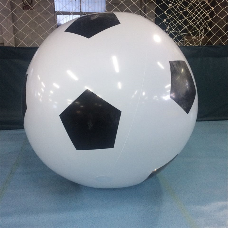 Factory in Stock PVC Inflatable Super Large Football Kindergarten Activity Throwing Ball Children's Toys Blowing Beach Ball