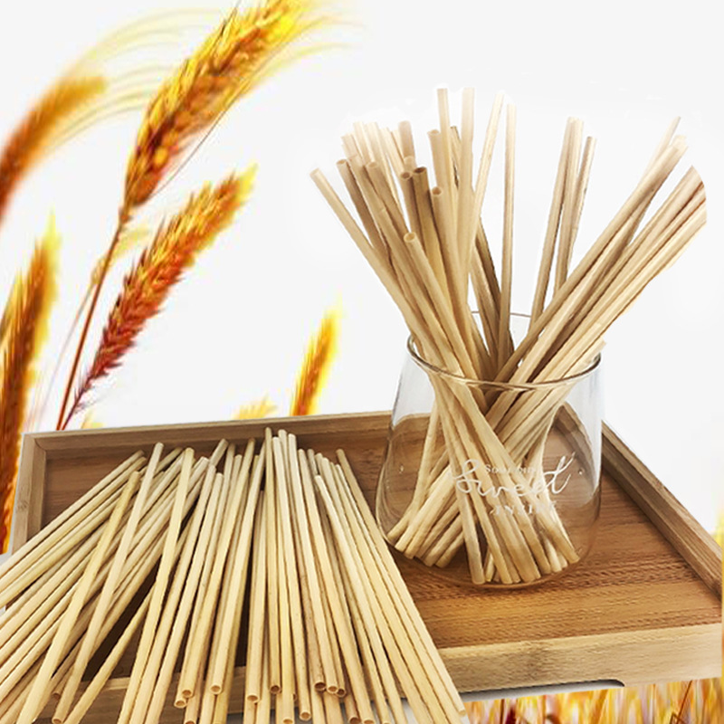 小麦吸管麦子吸管麦秆热销亚马逊天然吸管环保吸管麦秆吸管秸秆
