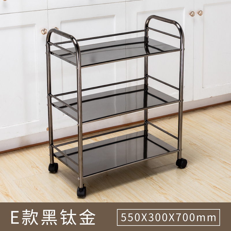 Dining Car Colorful E-Type Economical Hot Pot Car Hot Pot Restaurant Vegetable Rack Stainless Steel Cart Vegetable Rack