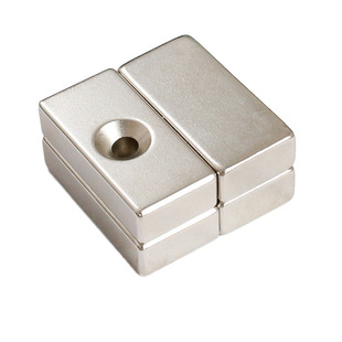 磁铁厂家订做钕铁硼圆形强力磁铁片方形打孔吸铁石异形磁钢现货